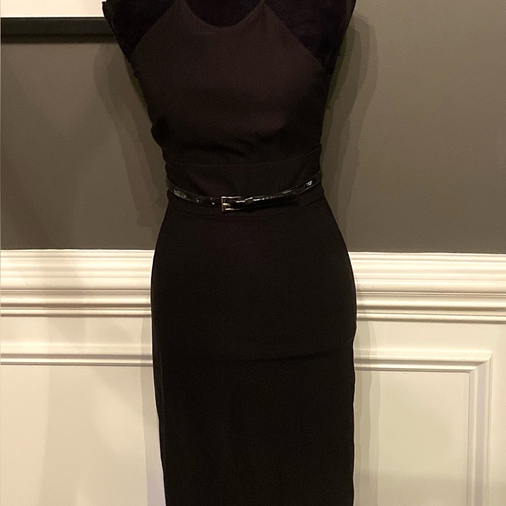 Black Sleeveless Dress Sz S